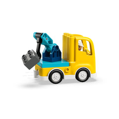 LEGO - Vehículos de Construcción 3 en 1 de DUPLO Town - Juguetes de Set de Construcción