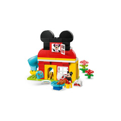 LEGO DUPLO Disney Mickey Mouse Clubhouse with Minnie & Pluto (10465) - 87 Pieces - Age +2 -  Construction Set Toys