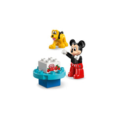 LEGO DUPLO Disney Mickey Mouse Clubhouse with Minnie & Pluto (10465) - 87 Pieces - Age +2 -  Construction Set Toys
