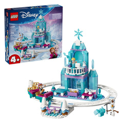 LEGO - Aventura en el Castillo de Hielo de Elsa de Disney Princess - Juguetes de Set de Construcción
