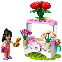 LEGO - Stand de Flores de Friends con Rosas - Juguetes de Construcción