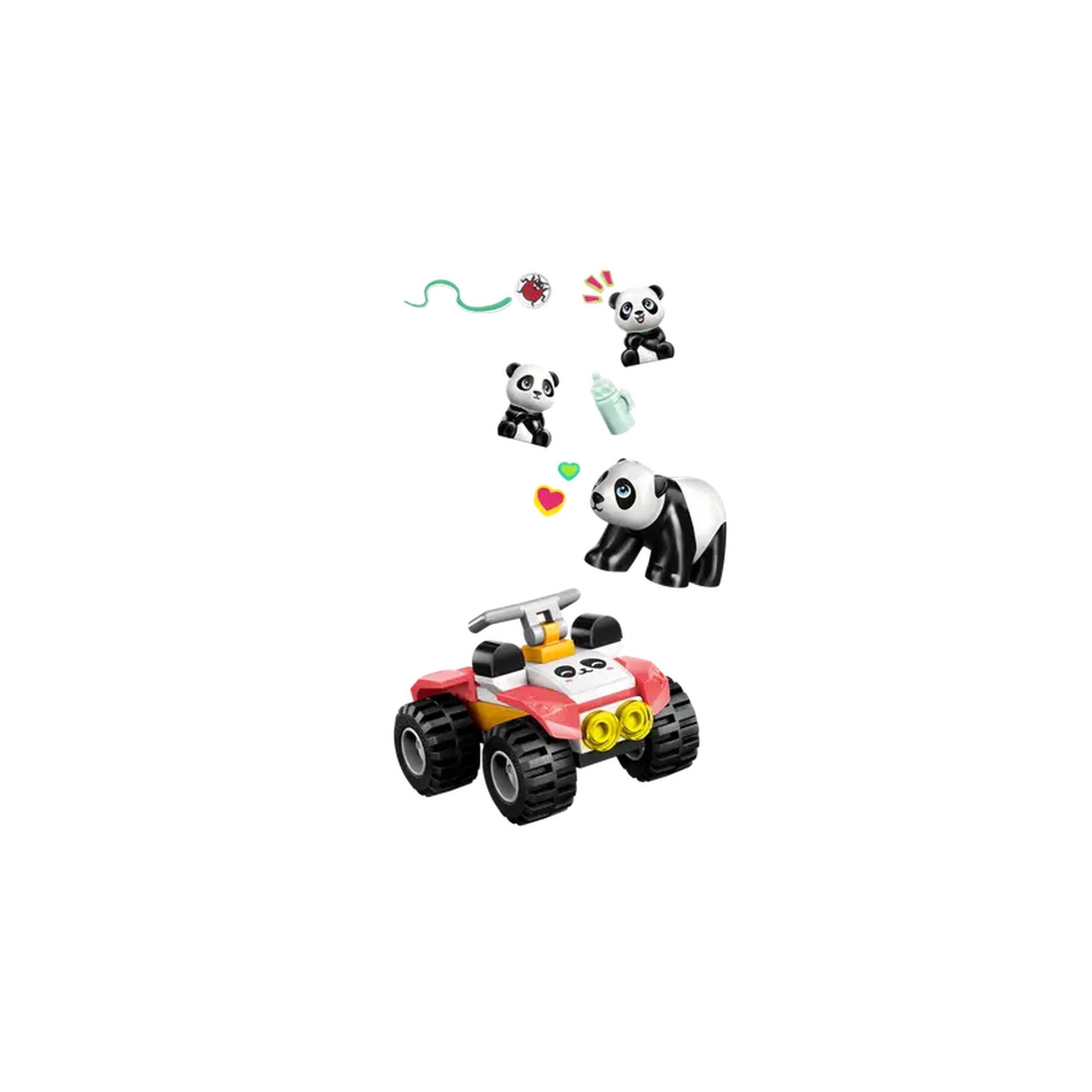 LEGO Friends - Santuario de Pandas Cuidado de Animales - Juguetes de Construcción