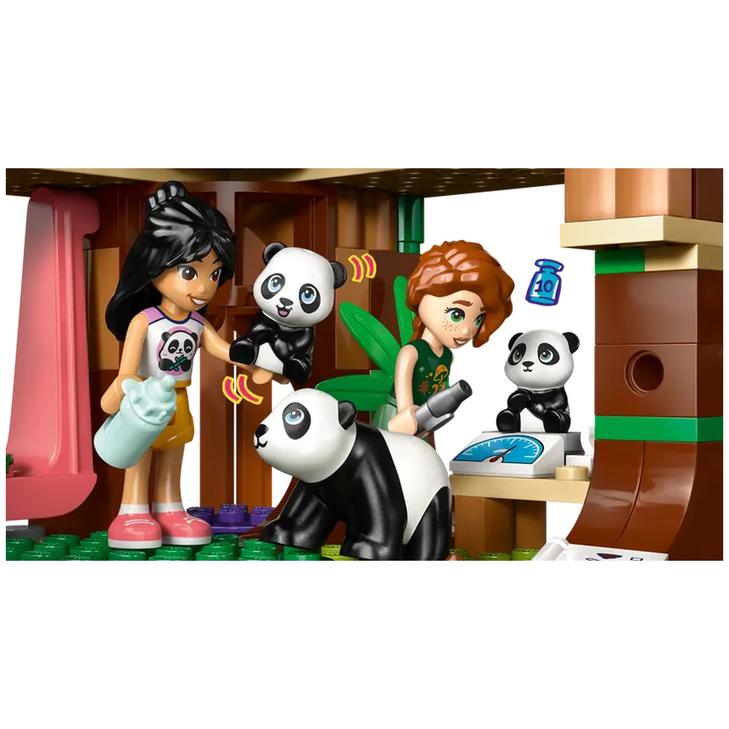 LEGO Friends - Santuario de Pandas Cuidado de Animales - Juguetes de Construcción
