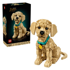 LEGO Icons Golden Retriever Puppy (11384) - 2102 Piece Advanced Adult Building Set - Age +18 - Construction Set Toys