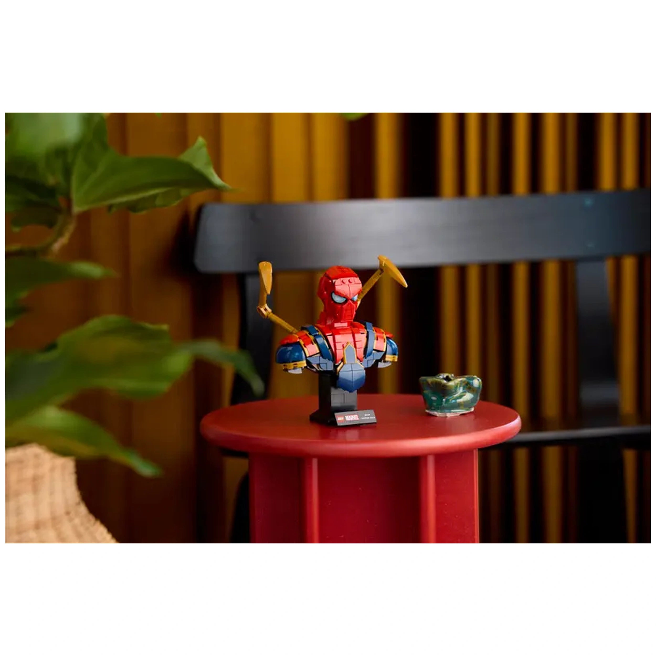 LEGO - Busto de Iron Spider-Man - Figuras de Acción y Juguetes