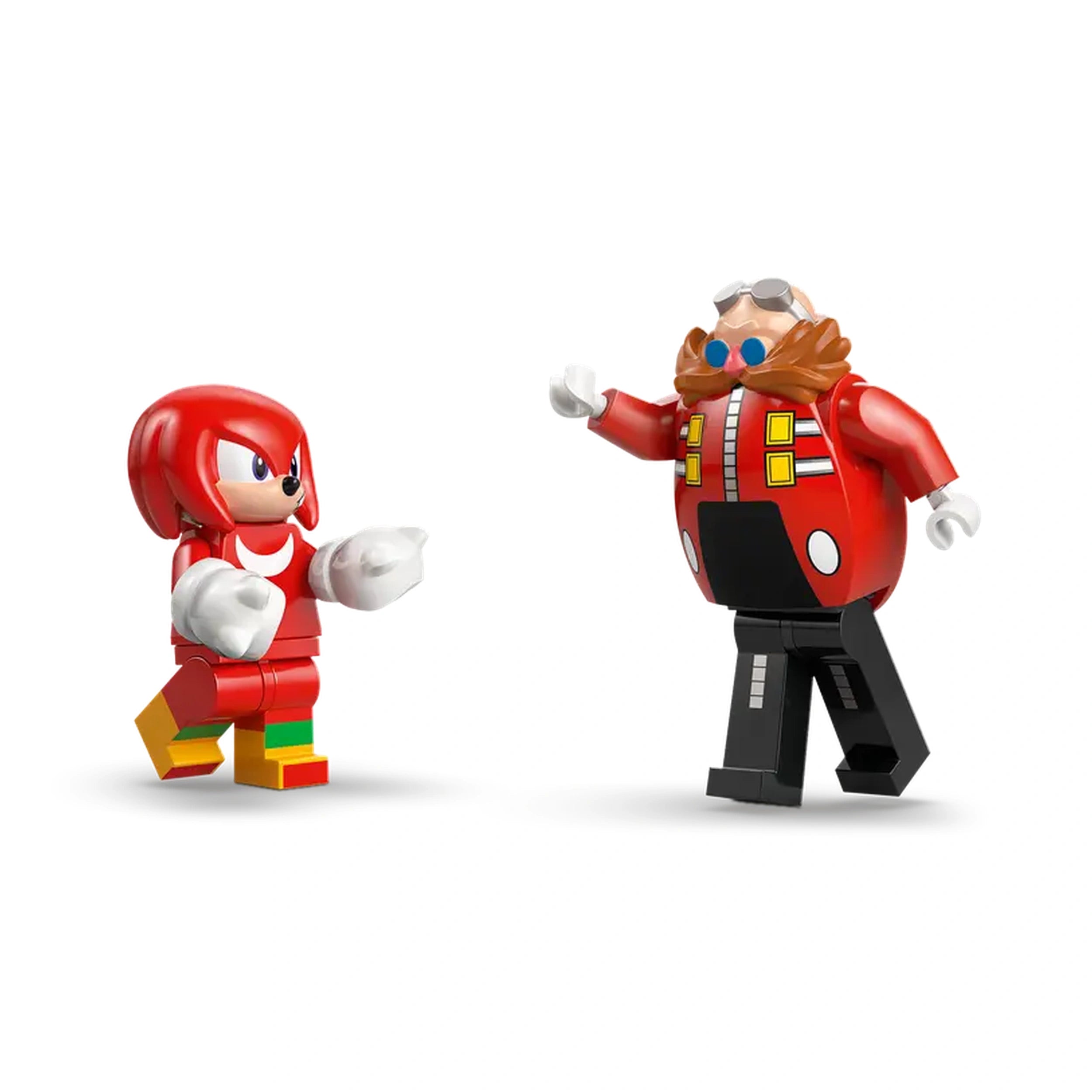 LEGO - Knuckles contra Dr Eggman Egg Crusher Mech - Figuras de Acción y Juguetes