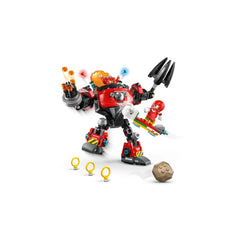 LEGO - Knuckles contra Dr Eggman Egg Crusher Mech - Figuras de Acción y Juguetes
