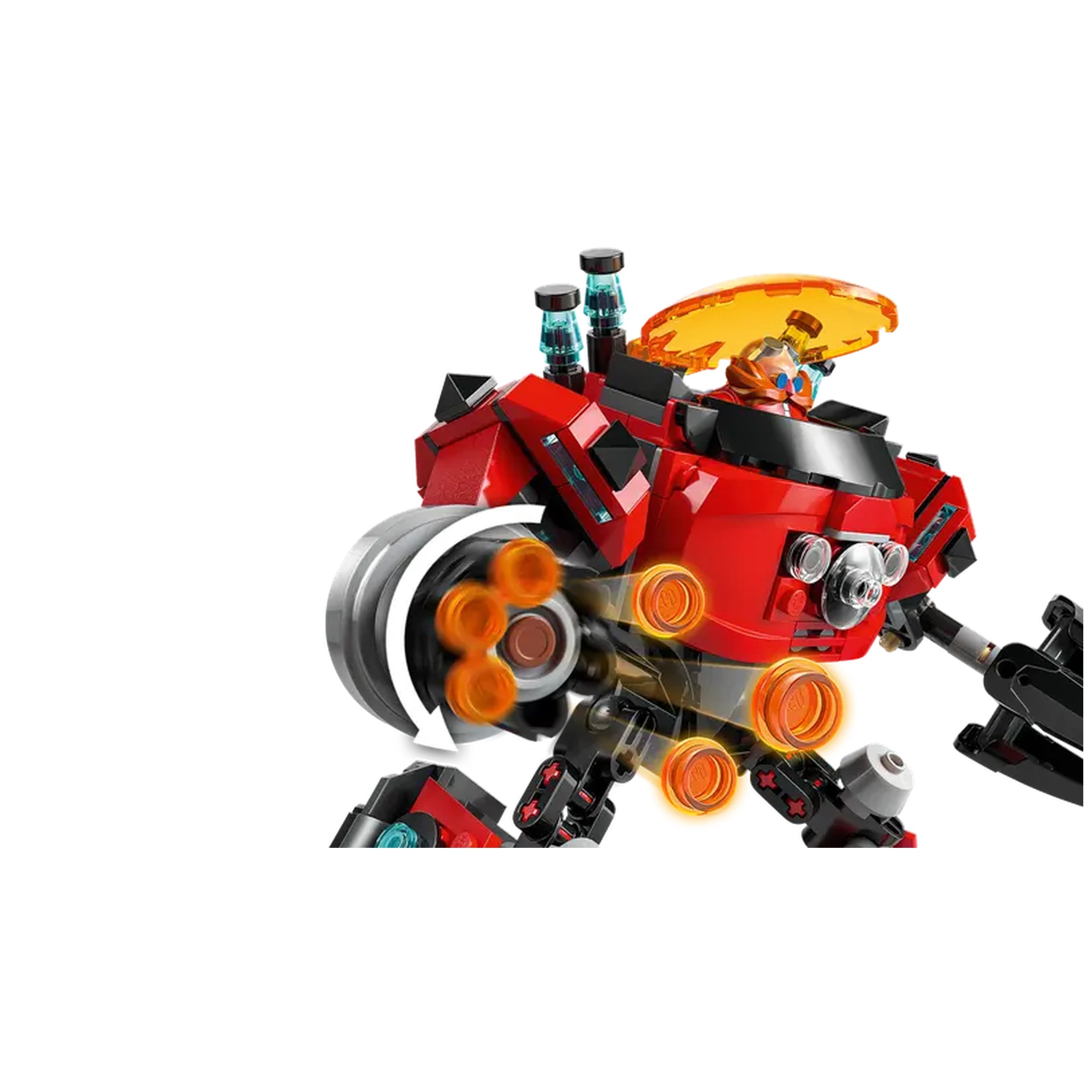 LEGO - Knuckles contra Dr Eggman Egg Crusher Mech - Figuras de Acción y Juguetes