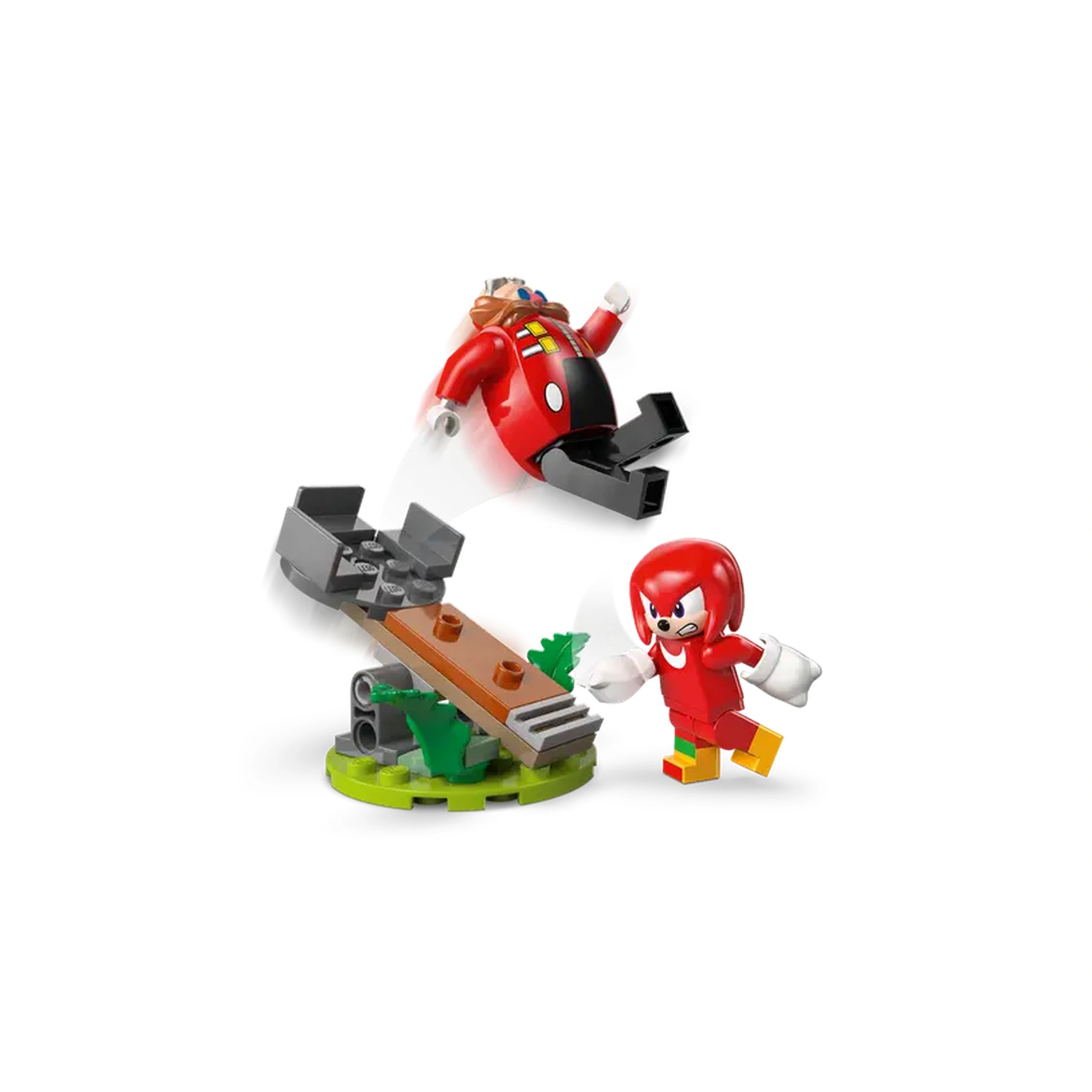 LEGO - Knuckles contra Dr Eggman Egg Crusher Mech - Figuras de Acción y Juguetes