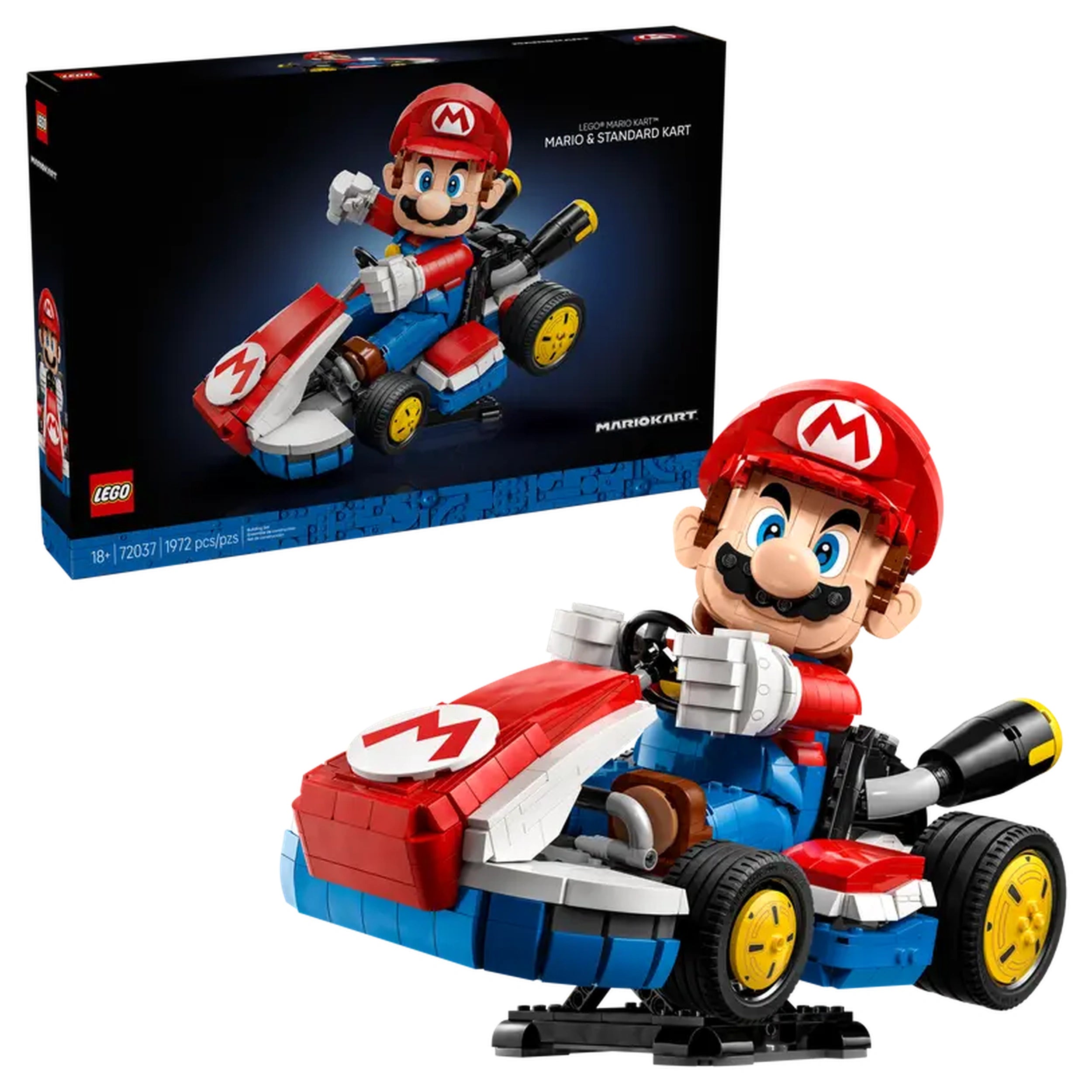 LEGO - Mario-Kart-Mario-Standard-Kart-Construction-Set-Toys