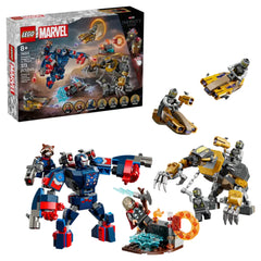 LEGO - Marvel - Avengers - Endgame - Thor vs Chitauri - Figuras de acción