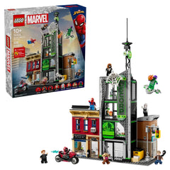 LEGO - Marvel - Set de Construcción Spider-Man vs Oscorp - Juguetes