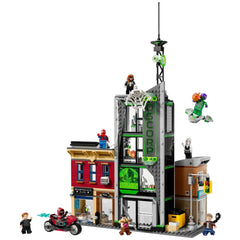LEGO - Marvel - Set de Construcción Spider-Man vs Oscorp - Juguetes