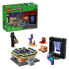 LEGO - Viaje al Portal del Nether y del End de Minecraft - Juguetes de Set de Construcción
