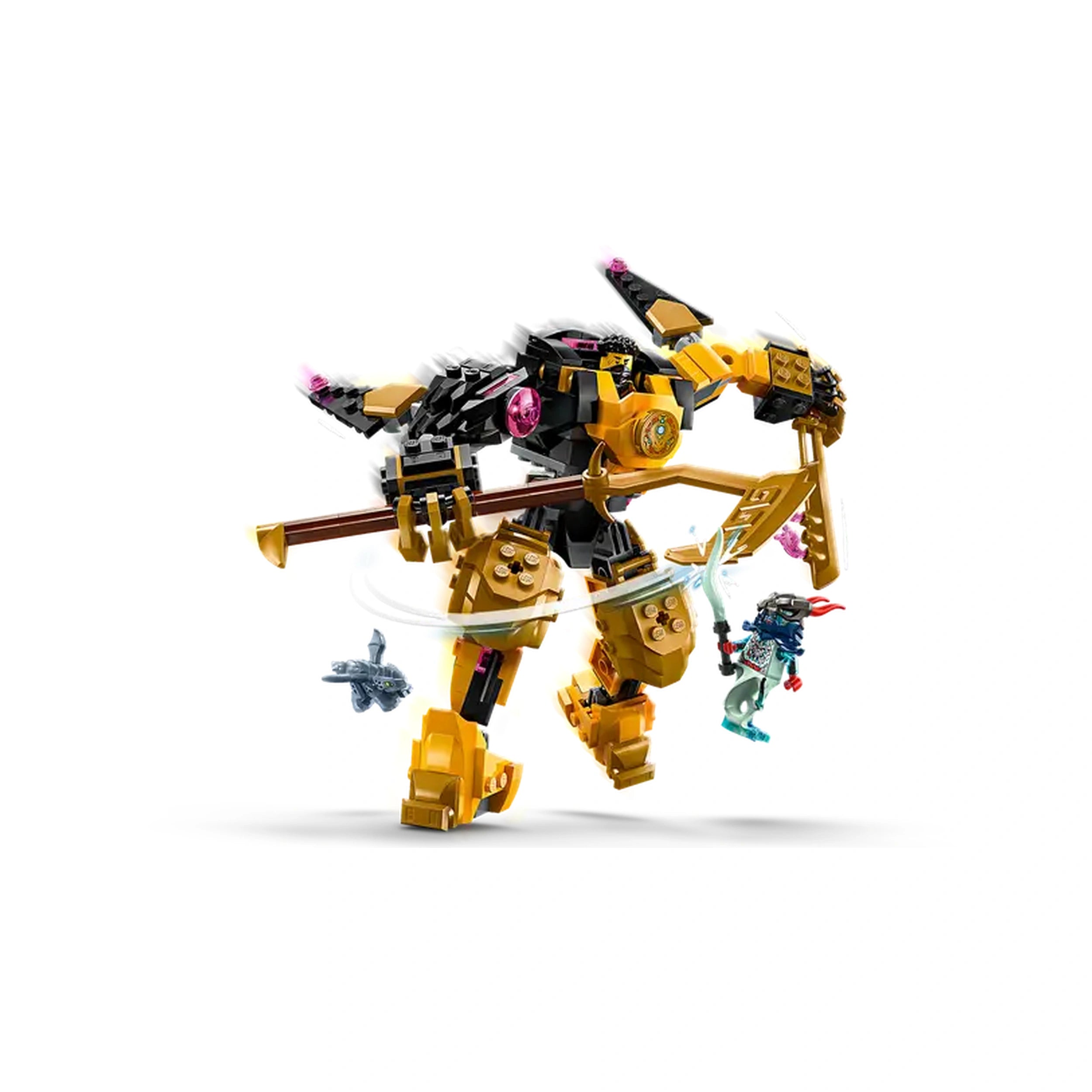 LEGO - NINJAGO El Mech de Batalla Spinjitzu de Arin - Figuras de Acción y Juguetes