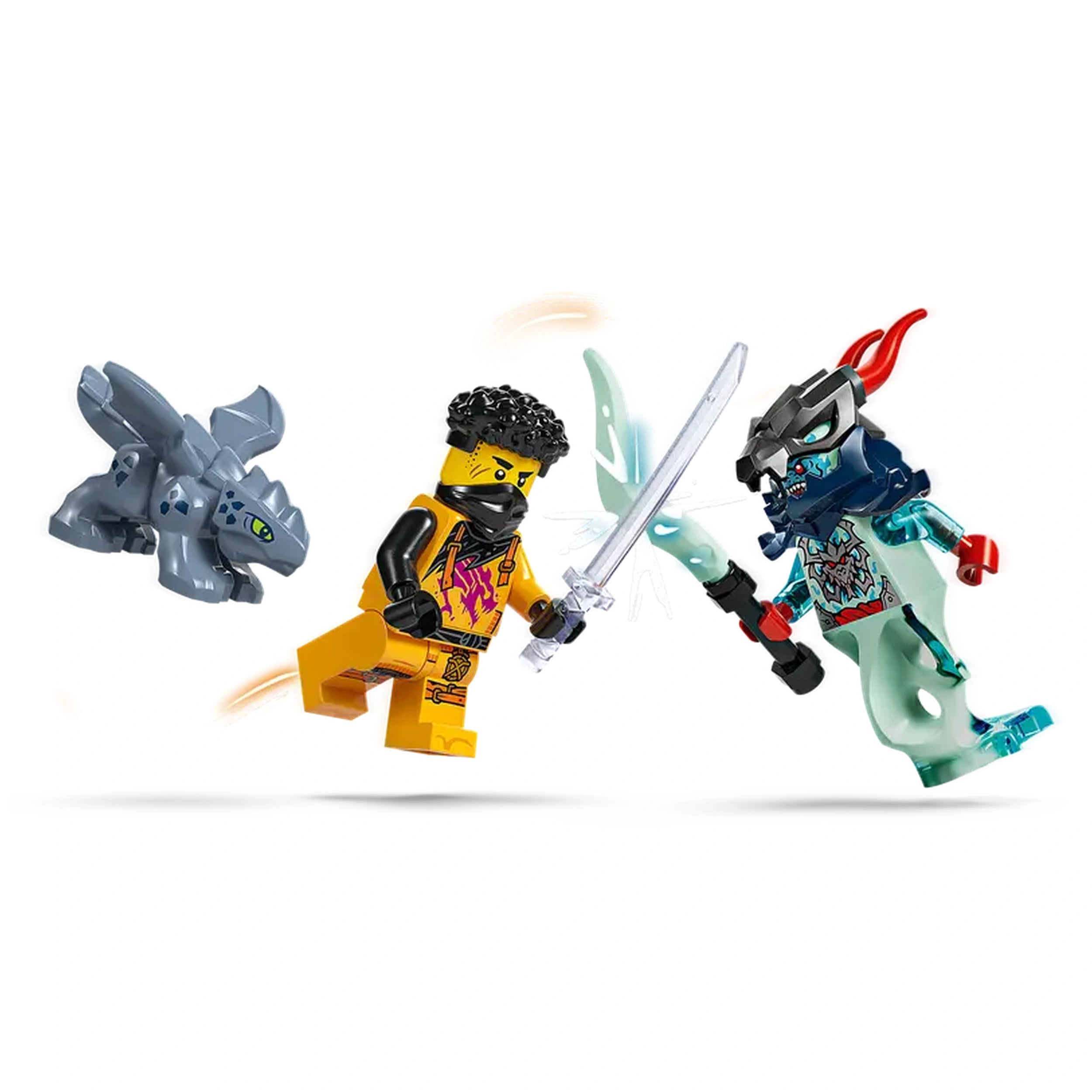 LEGO - NINJAGO El Mech de Batalla Spinjitzu de Arin - Figuras de Acción y Juguetes