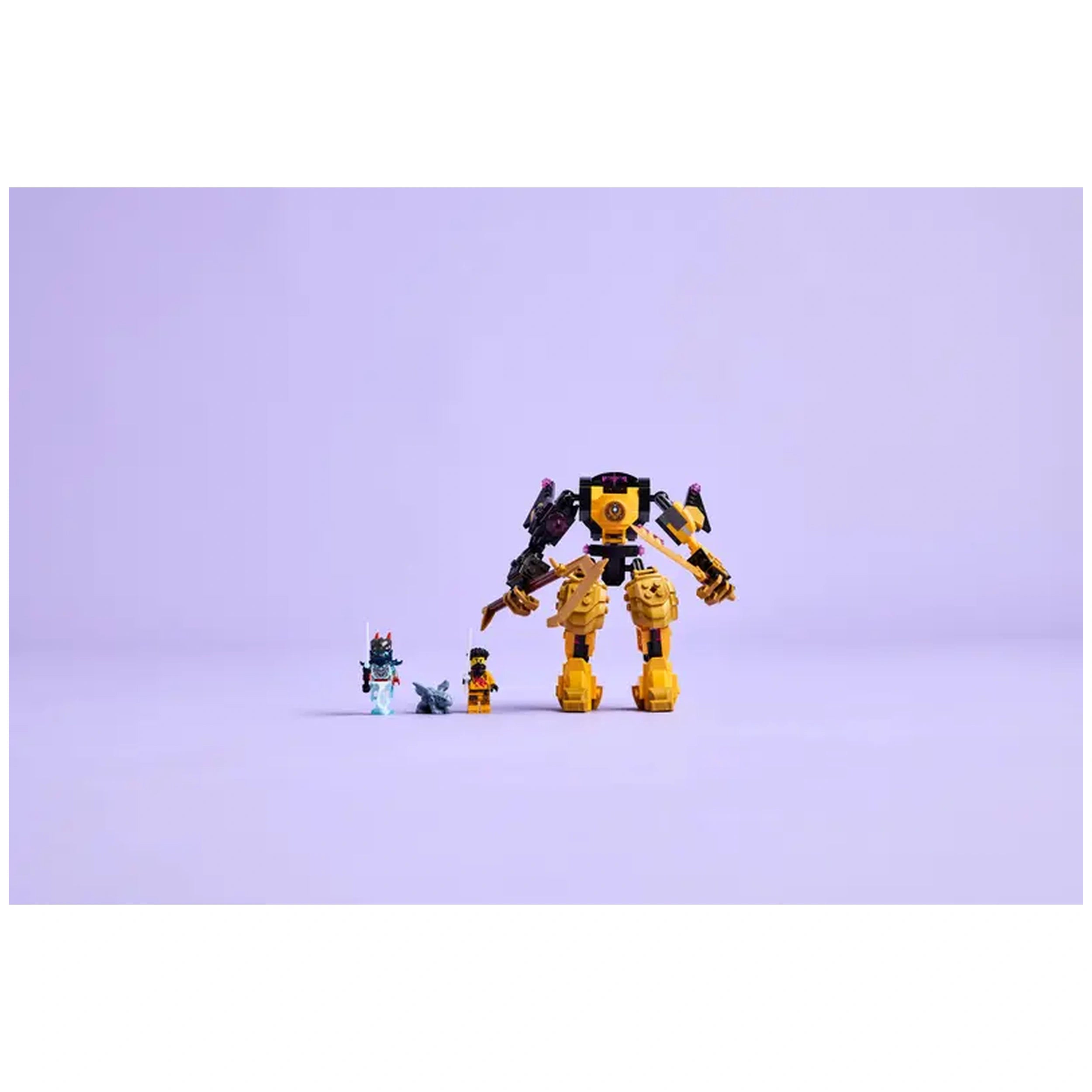 LEGO - NINJAGO El Mech de Batalla Spinjitzu de Arin - Figuras de Acción y Juguetes