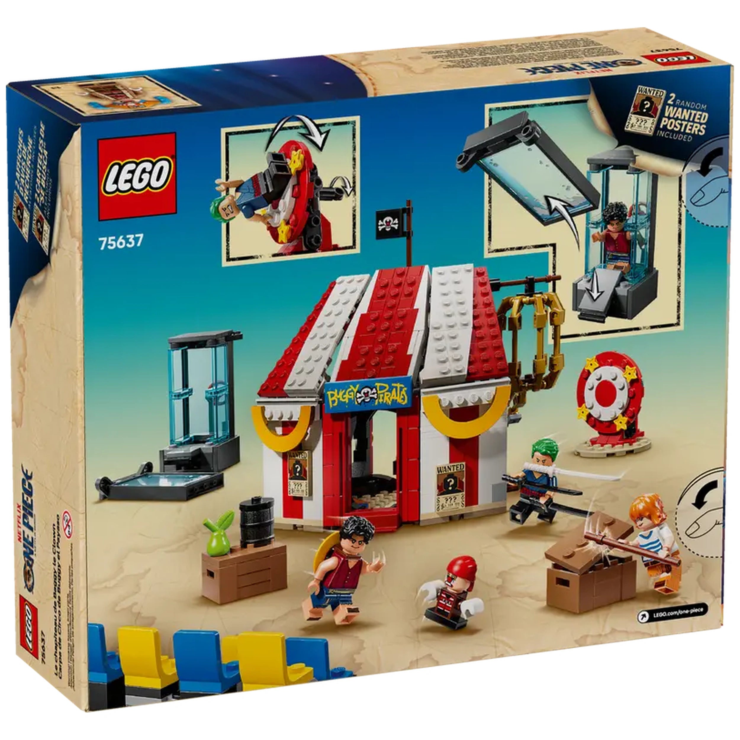 LEGO - Carpa del Circo de Buggy el Payaso - Juguetes de Set de Construcción