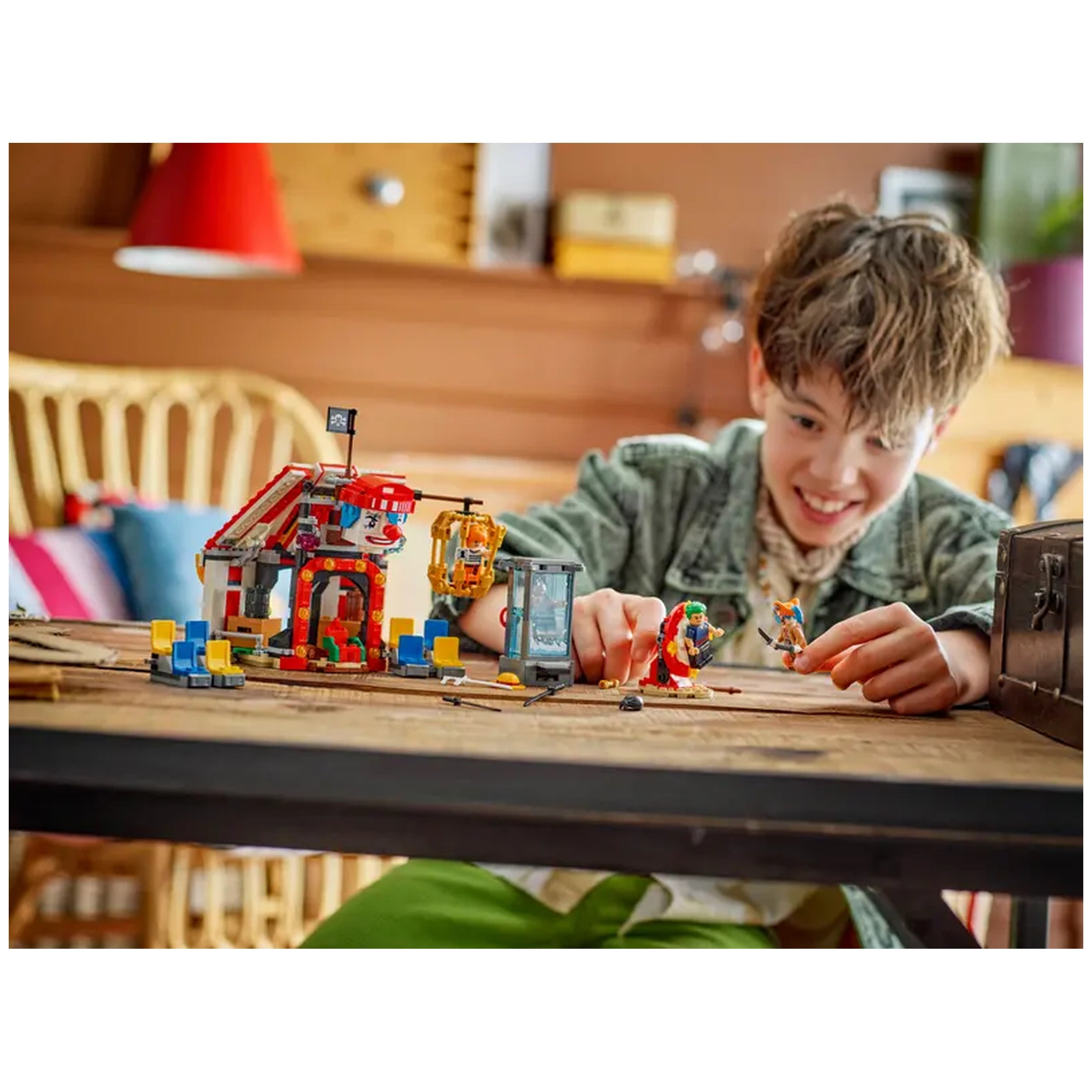 LEGO - Carpa del Circo de Buggy el Payaso - Juguetes de Set de Construcción