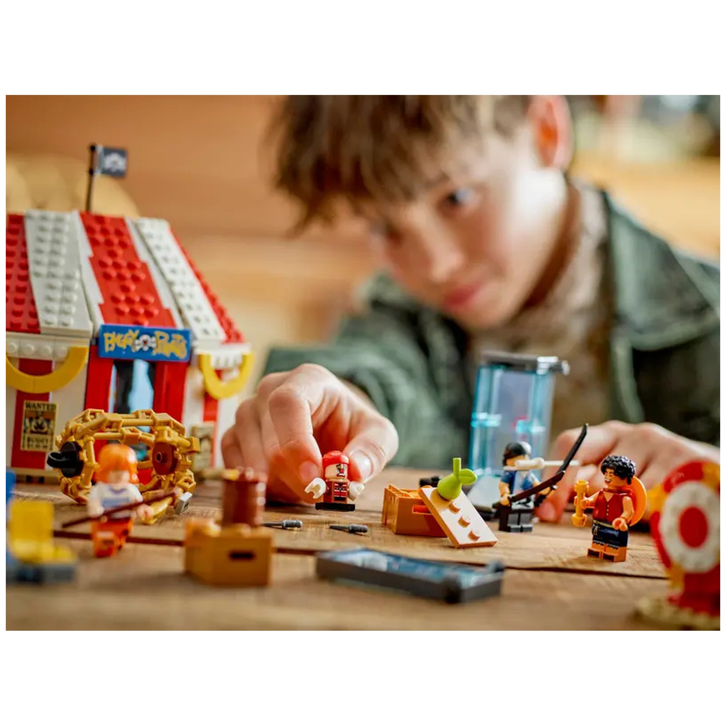 LEGO - Carpa del Circo de Buggy el Payaso - Juguetes de Set de Construcción