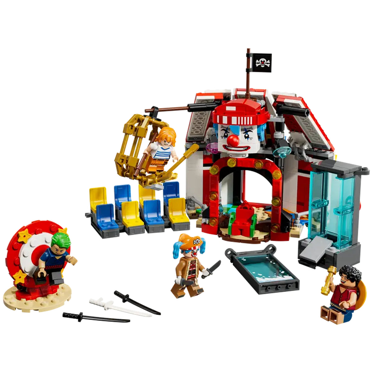LEGO - Carpa del Circo de Buggy el Payaso - Juguetes de Set de Construcción