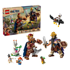 LEGO - One Piece Dorry vs. Brogy – Giants of Little Garden - Construction Set Toys 733 Pcs Age +9 - 75644