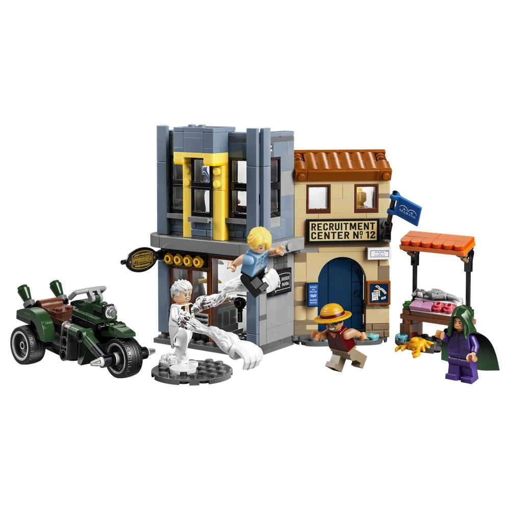 LEGO - ONE PIECE Showdown con Captain Smoker - Juguetes de Construcción - 9 - 72075642