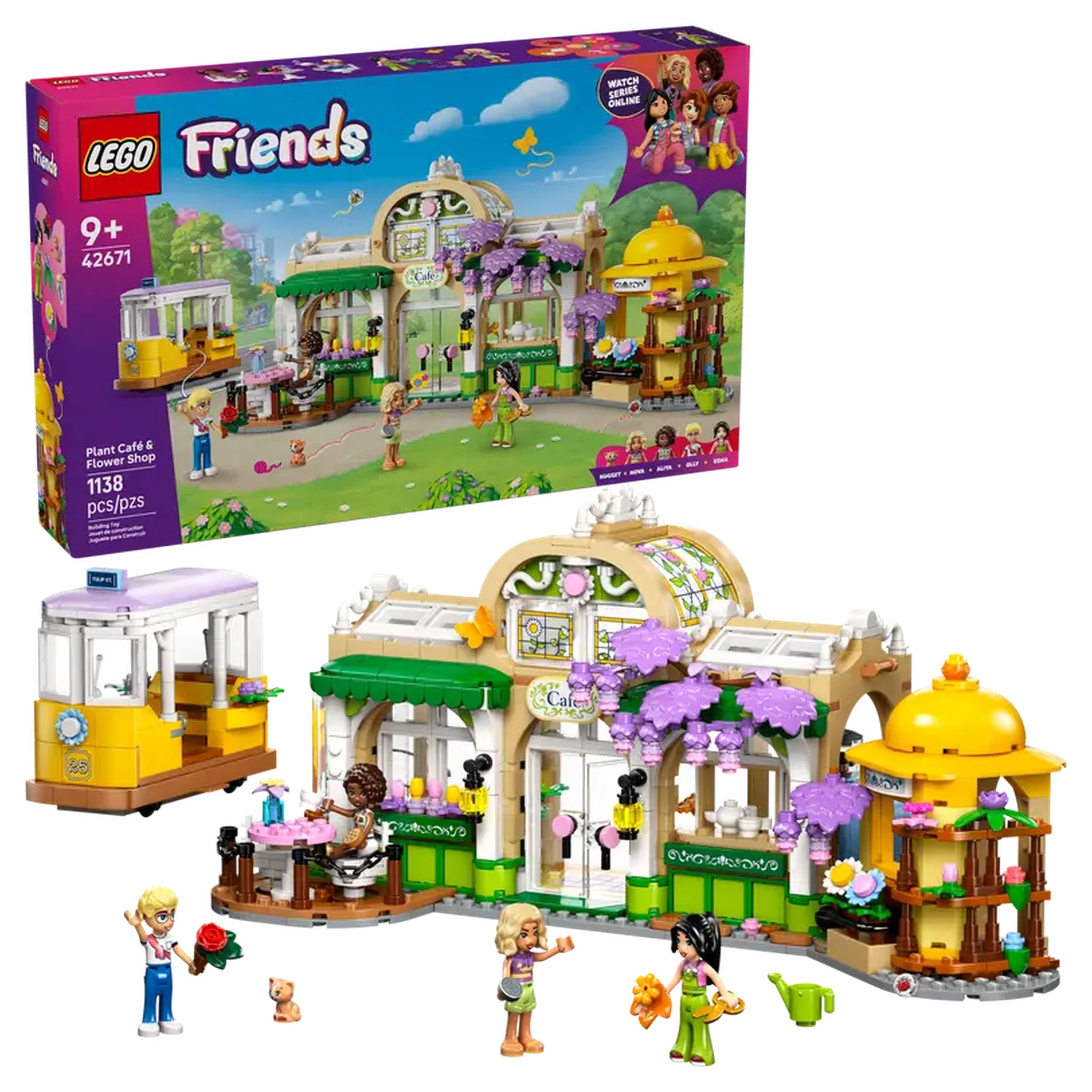 LEGO - Café de Plantas y Tienda de Flores - Juguetes de Construcción