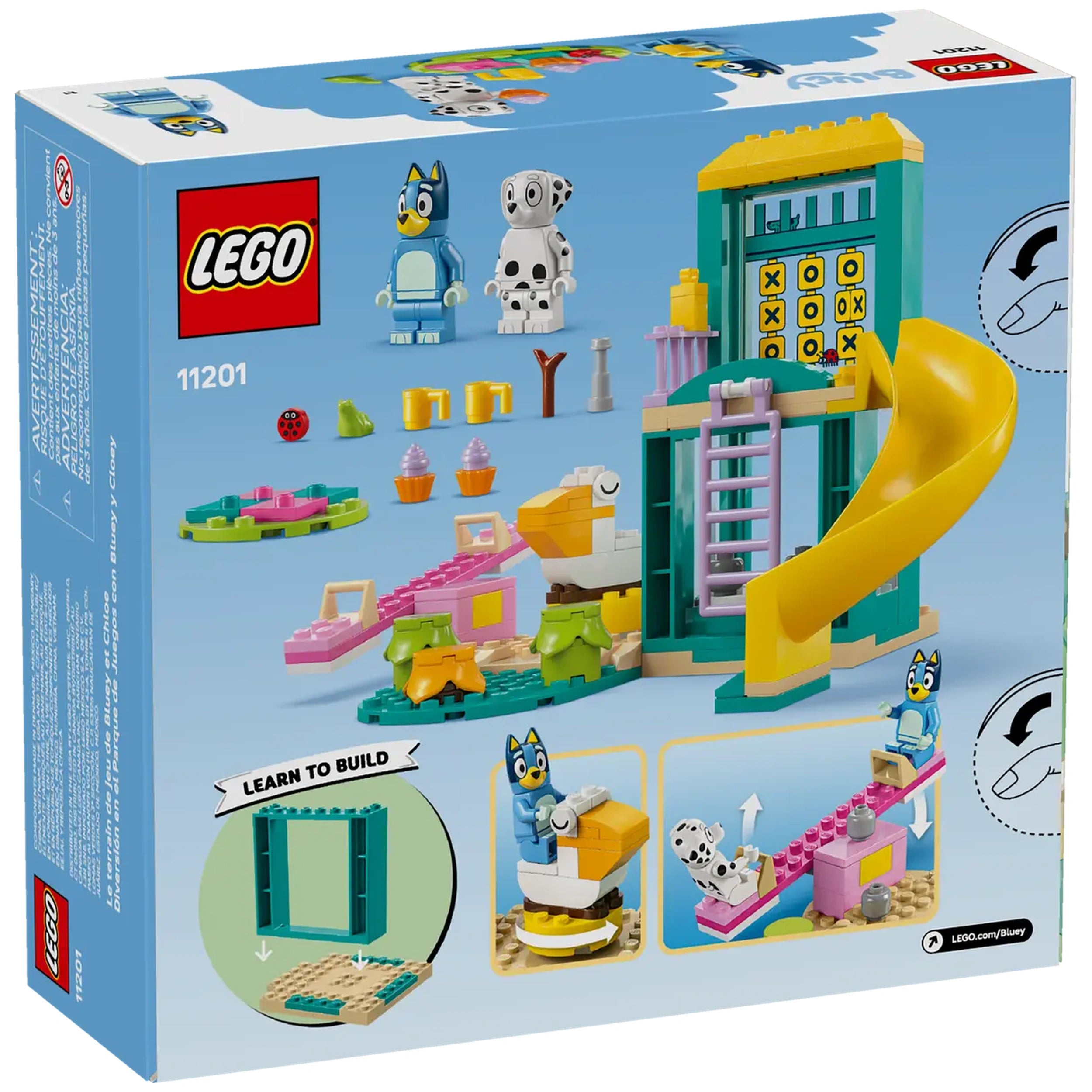 LEGO - Diversión en el parque con Bluey y Chloe - Figuras de acción y juguetes