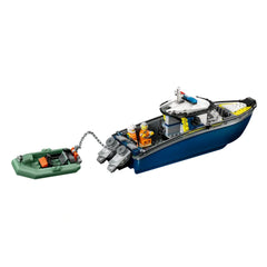 LEGO - Persecución de Barco de Policía - Juguetes de Construcción