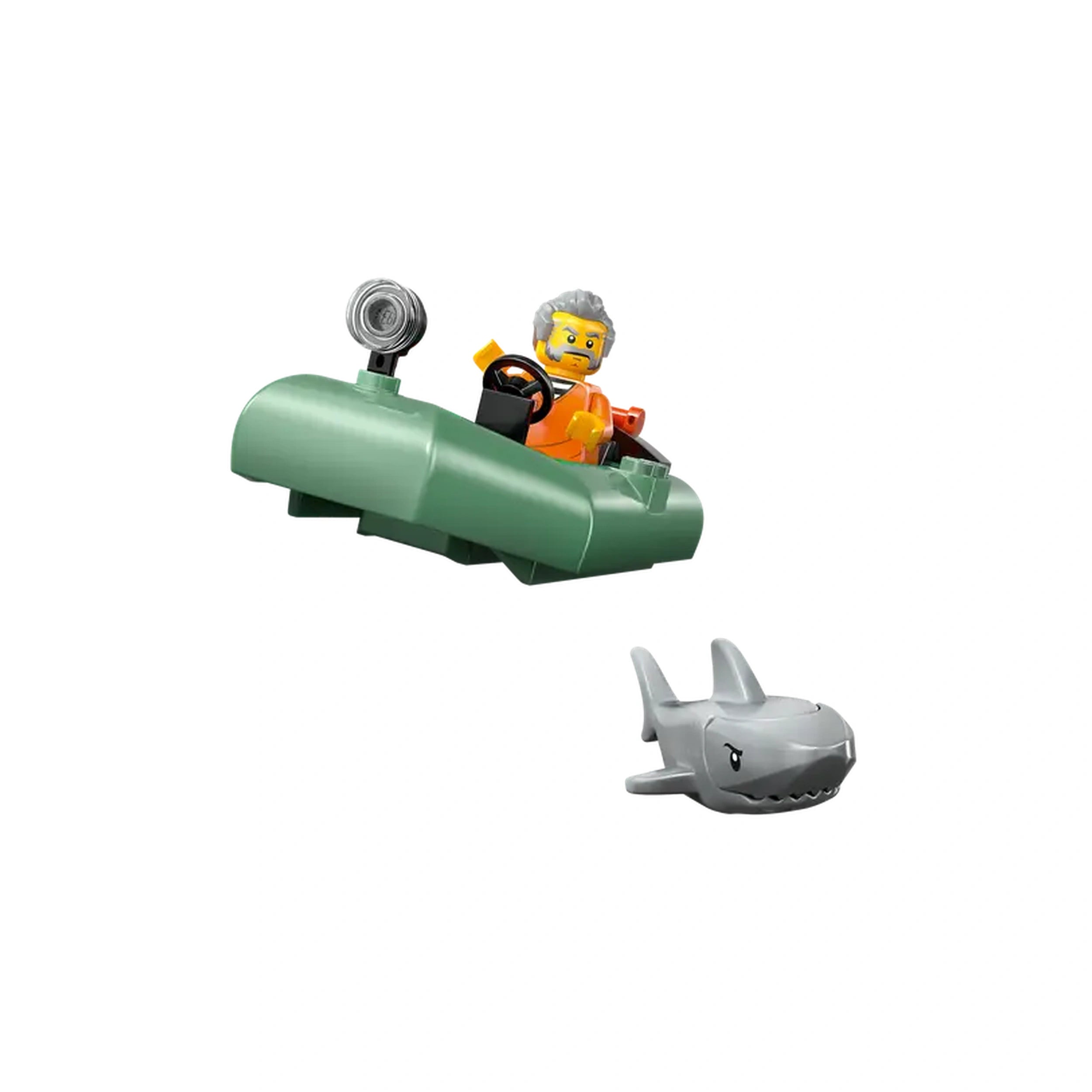 LEGO - Persecución de Barco de Policía - Juguetes de Construcción