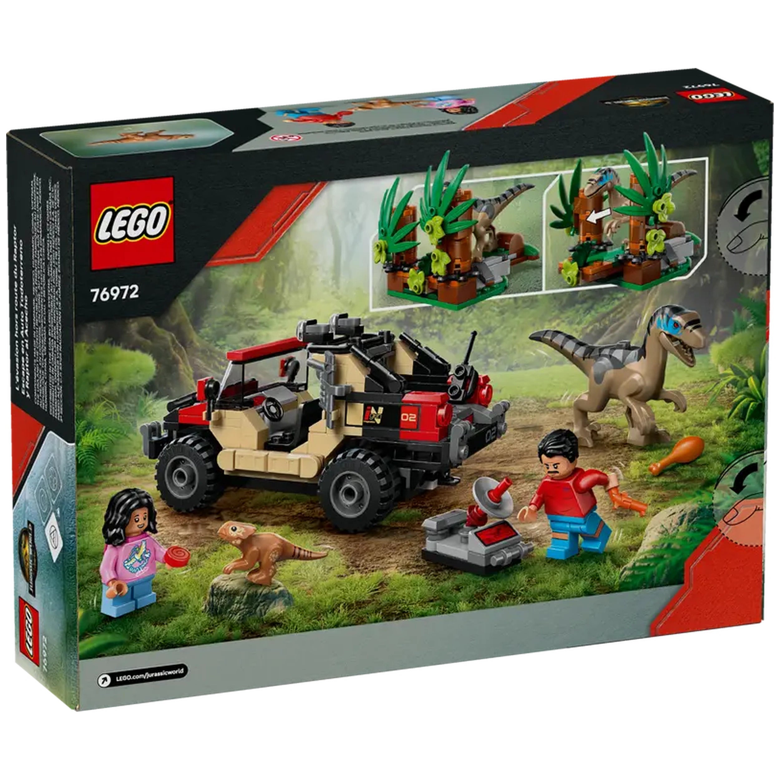 LEGO - Escape Off-Road del Raptor - Figuras de Acción y Juguetes