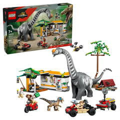 LEGO - Misión de Rastreo de Raptor y Titanosaurio - Figuras de Acción y Juguetes