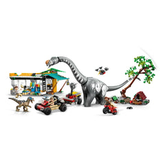 LEGO - Misión de Rastreo de Raptor y Titanosaurio - Figuras de Acción y Juguetes