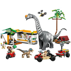 LEGO - Misión de Rastreo de Raptor y Titanosaurio - Figuras de Acción y Juguetes