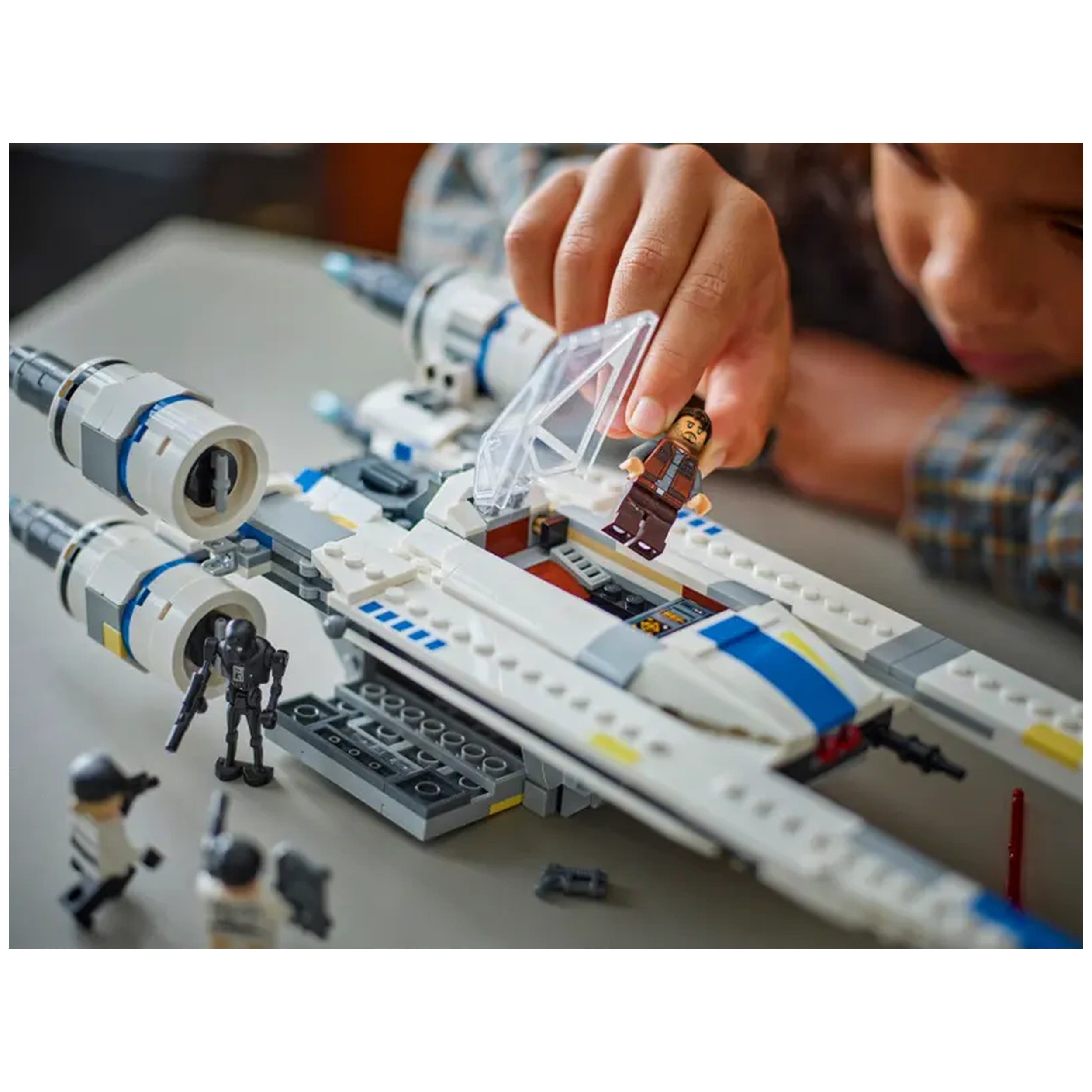 LEGO - Caza Estelar Rebelde U-Wing - Juguetes de Construcción