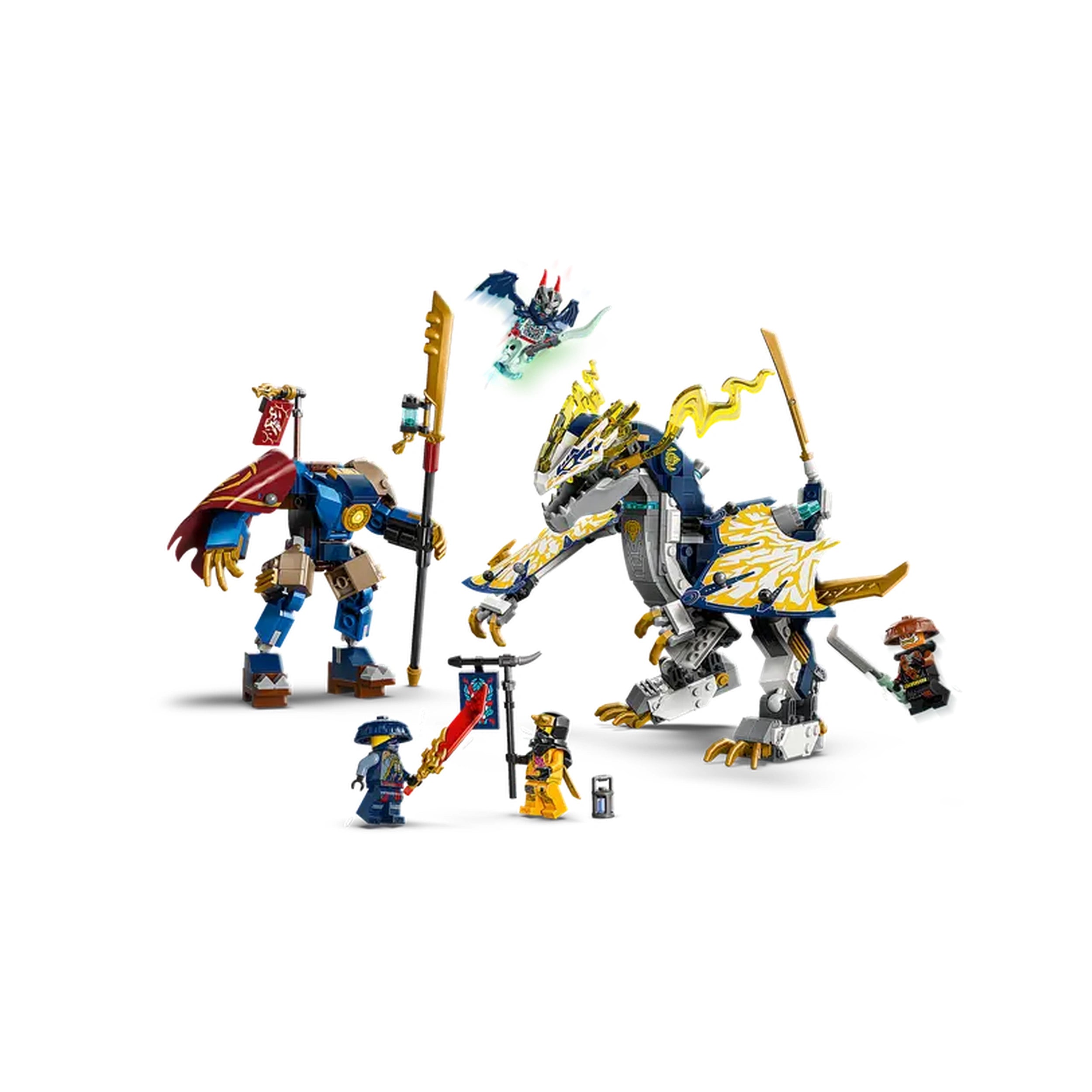 LEGO - Rogue's Mech Dragon Rider - Construction Set Toys