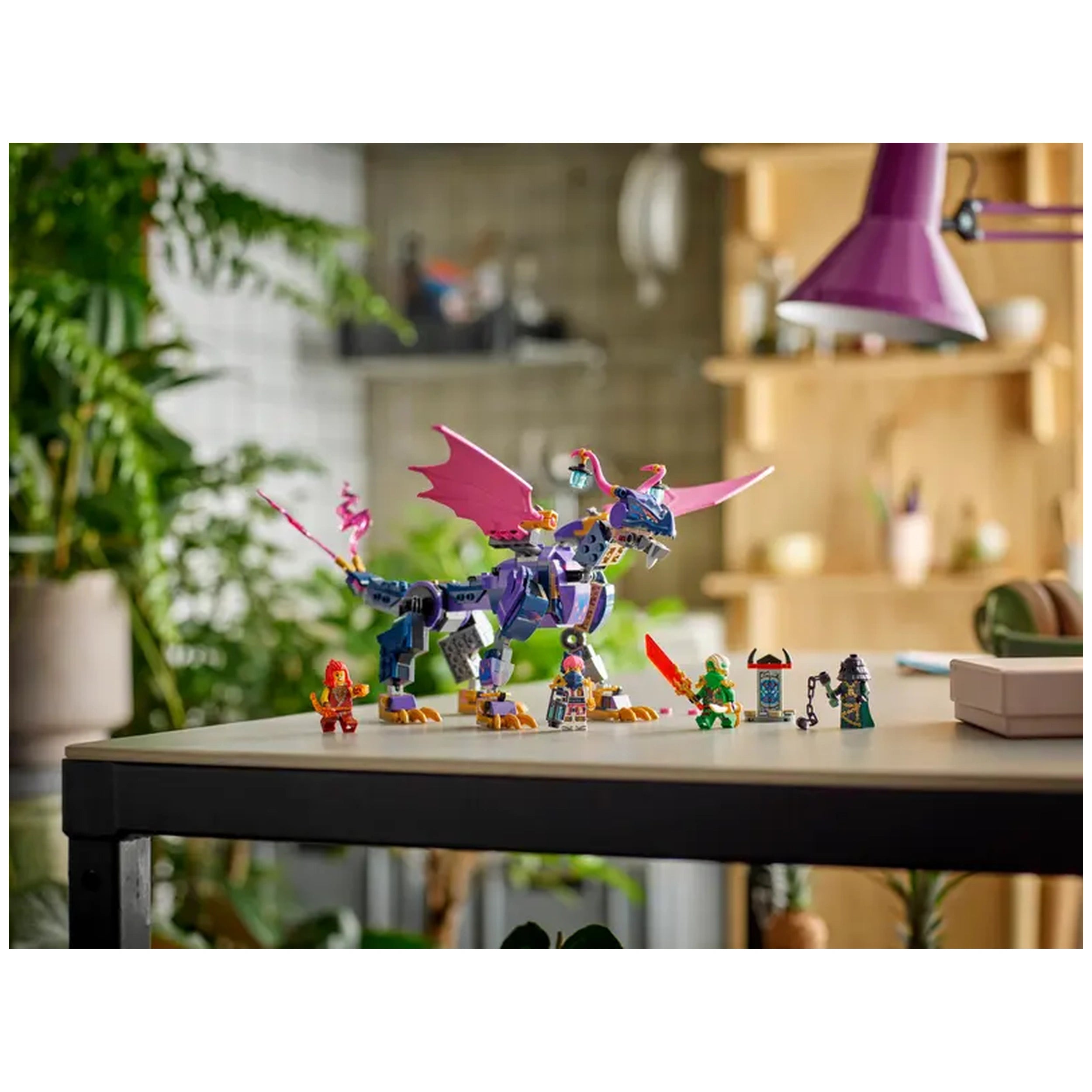 LEGO - Rontu el Dragón Maestro - Figuras de Acción y Juguetes
