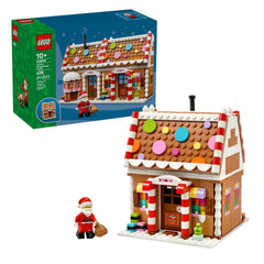 LEGO - Seasons Festive Gingerbread House - Construction Set Toys 498 Pcs Age +10 - 40809