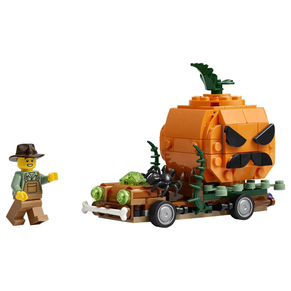 LEGO - Seasons Jack-O'-Lantern Pickup Truck - Construction Set Toys 177 Pcs Age +8 - 40822