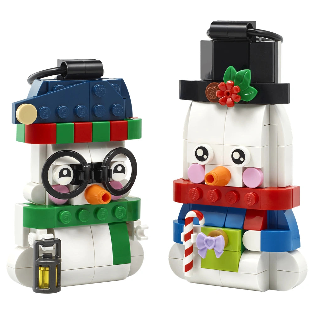 LEGO - Adornos de Muñeco de Nieve - Juguetes de Construcción - 6 - 72040812