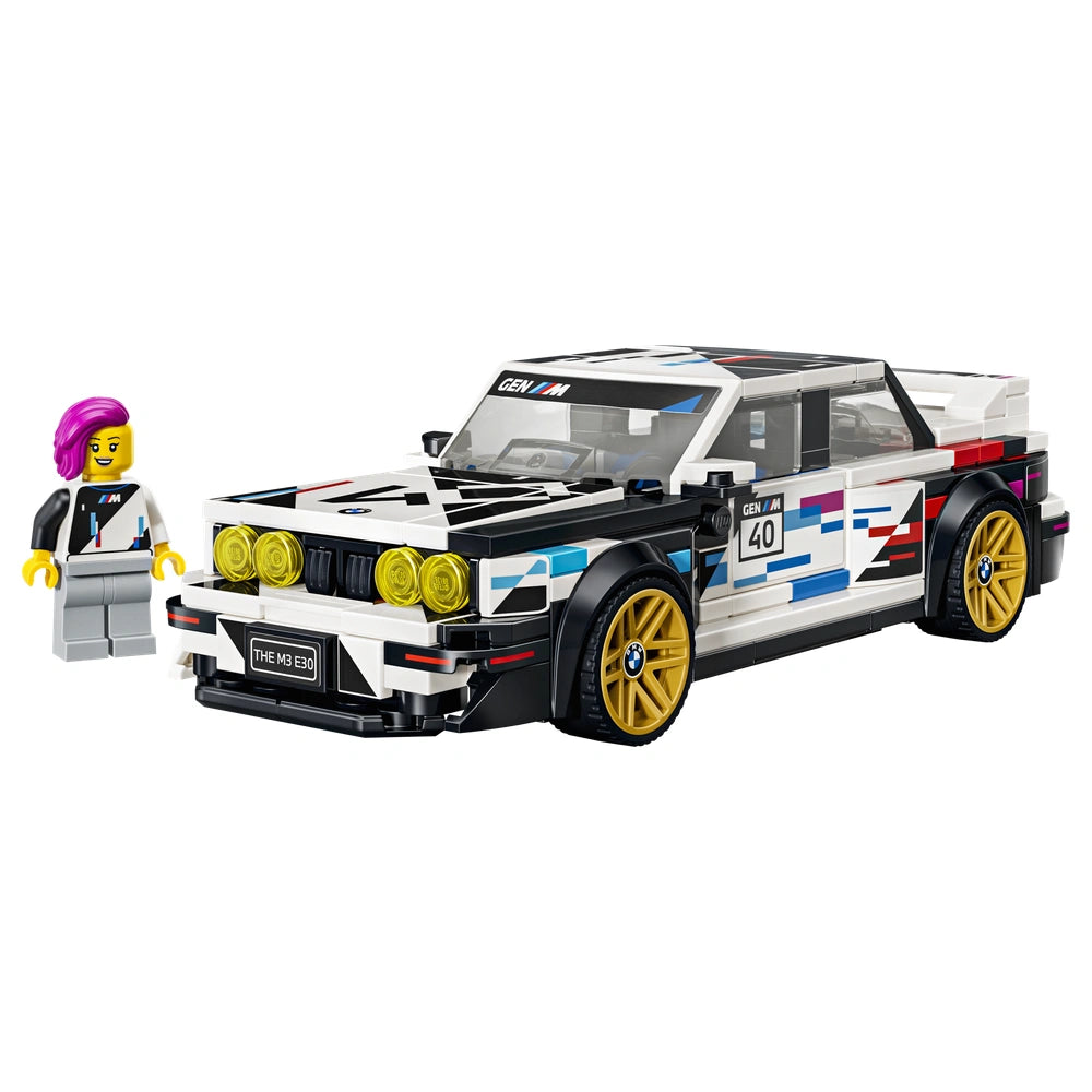 LEGO - Speed Champions BMW M3 (E30) - Construction Set Toys 358 Pcs Age +9 - 77263
