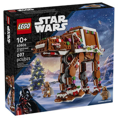LEGO - Star Wars Gingerbread AT - AT Walker - Juguetes de Construcción - +10 - 72040806
