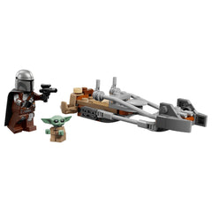 LEGO - Star Wars La Speeder Bike de Grogu - Juguete de Set de Construcción