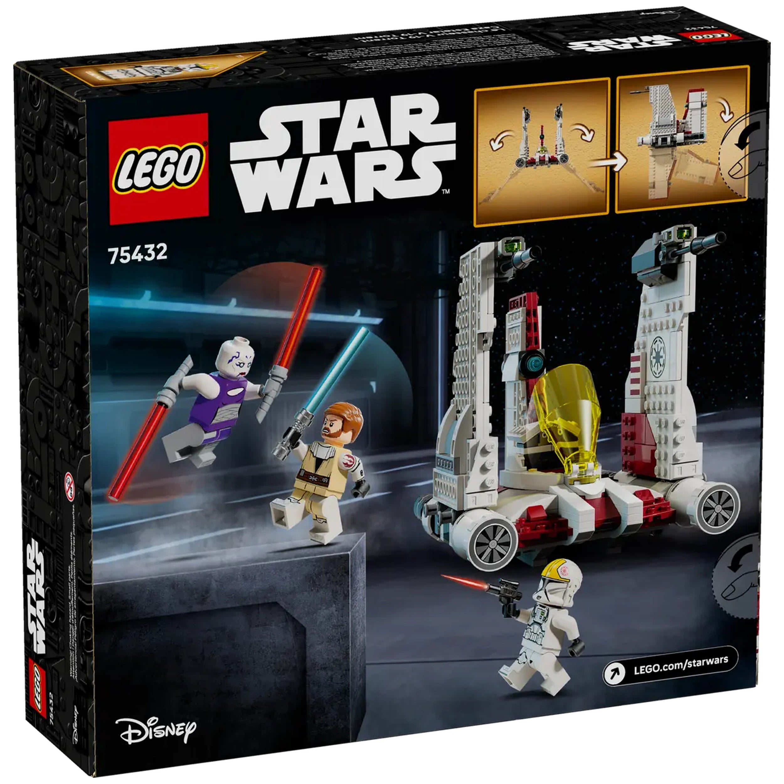 LEGO - Star Wars V-19 Torrent Starfighter - Figuras de Acción y Juguetes