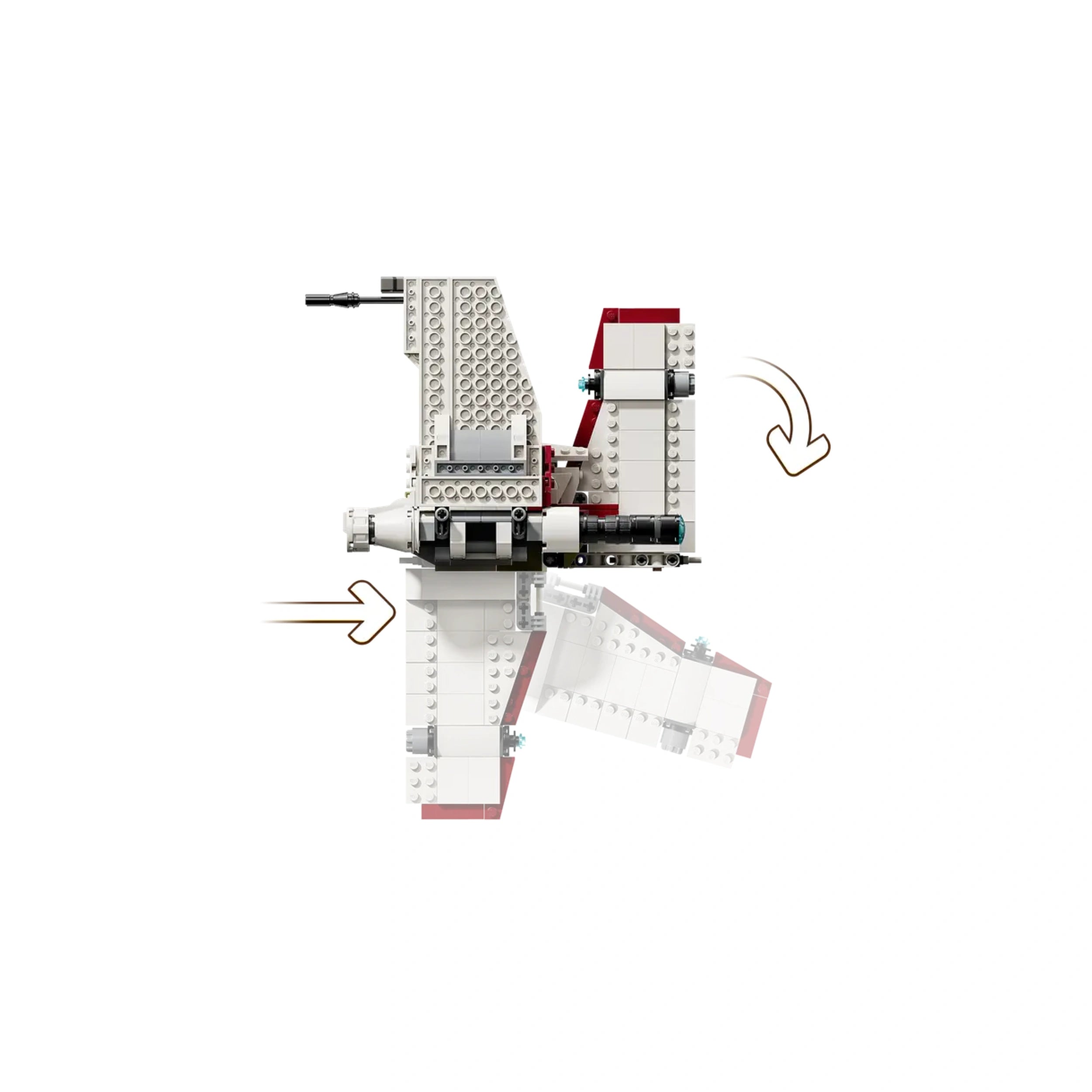 LEGO - Star Wars V-19 Torrent Starfighter - Figuras de Acción y Juguetes