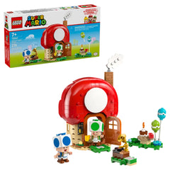 LEGO - Super Mario Toad House Playset - Toy Playsets
