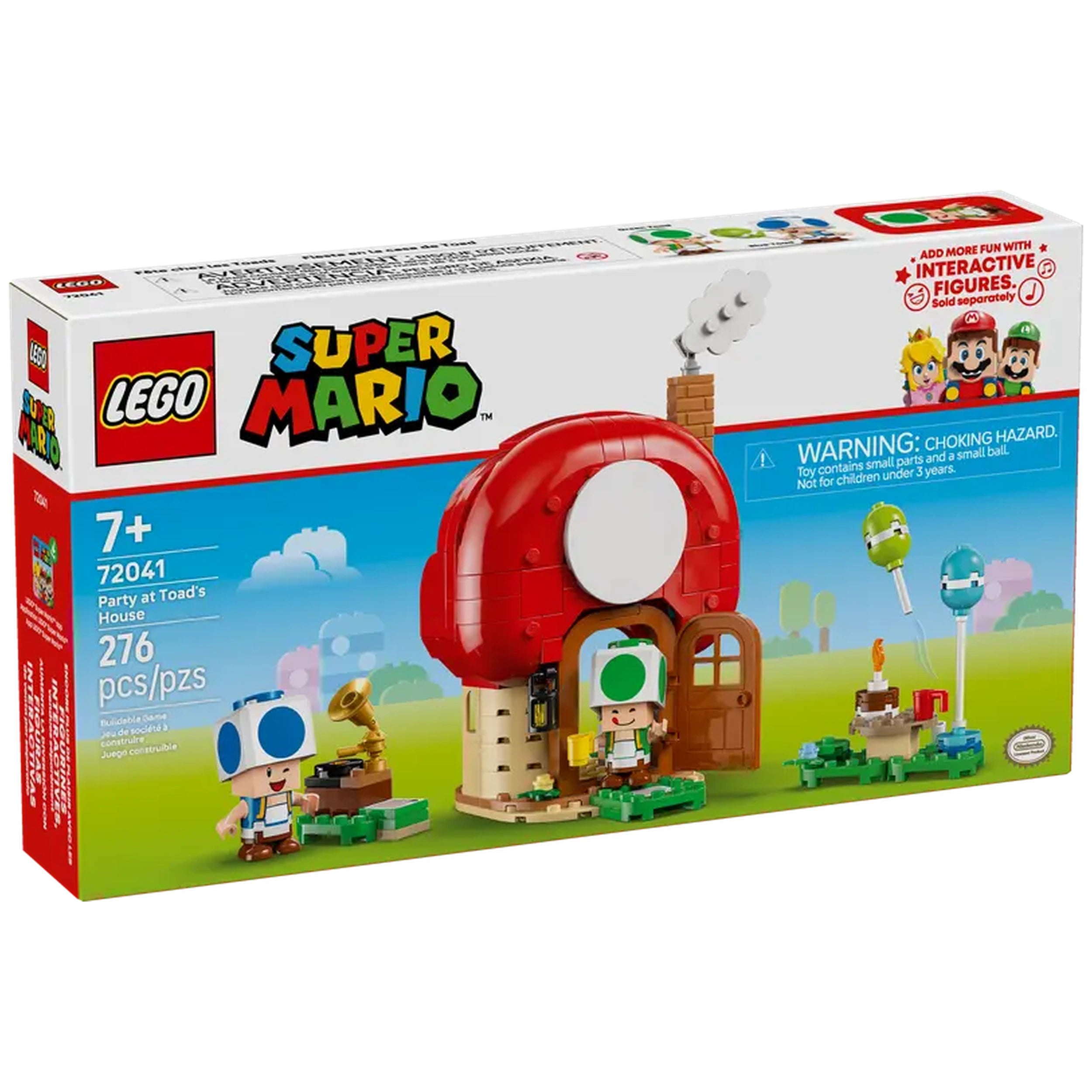 LEGO - Super Mario Toad House Playset - Toy Playsets