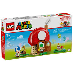 LEGO - Super Mario Toad House Playset - Toy Playsets