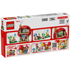 LEGO - Super Mario Toad House Playset - Toy Playsets